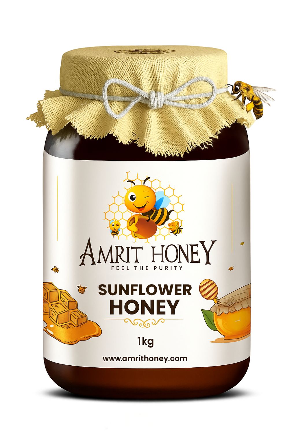 Himalayan Raw  Sunflower Honey